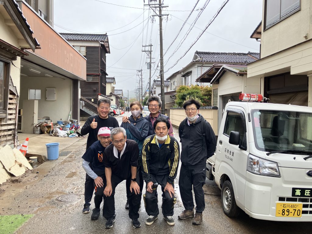 能登半島豪雨　ボランティア　輪島　ユナイテッドアース