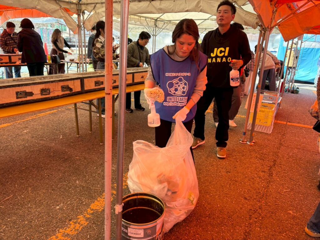 ユナイテッドアース 和倉温泉 能登支援 能登半島地震 ボランティア
